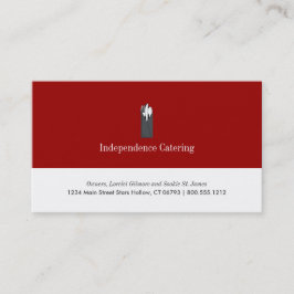 Tarjetas de Negocio de Catering