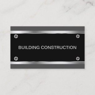 Tarjetas de Negocio de Construcción