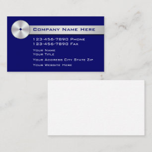 Tarjetas de Negocio de Construcción