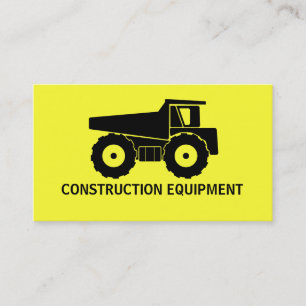 Tarjetas de Negocio de Construcción
