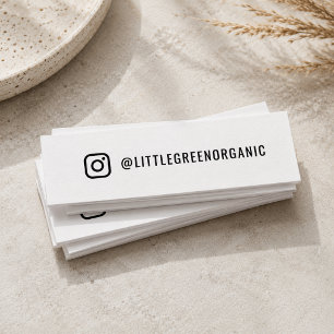 Tarjetas de Negocio de Instagram Tarjeta Persona