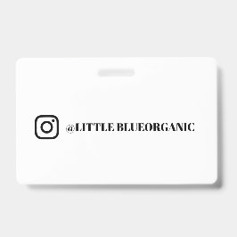 Tarjetas de Negocio de Instagram | Tu nombre de In
