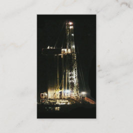 Tarjetas De Negocio De La Industria Del Petróleo Y