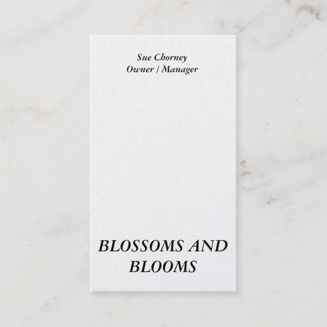 TARJETAS DE NEGOCIO DE PERSONALIZABLE DE RETRATO (Anverso)