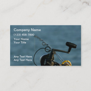 Tarjetas de Negocio de Pesca