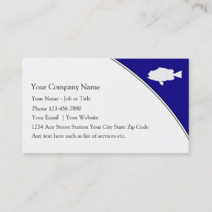 Tarjetas de Negocio de Pesca