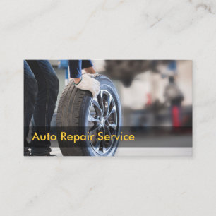 Tarjetas de Negocio de Servicio de Reparación Auto