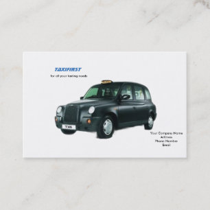 Tarjetas de Negocio de Taxi