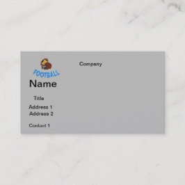 Tarjetas de negocio DISEÑO DE FÚTBOL