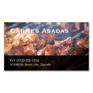 Tarjetas de negocio editables de servicios de tama