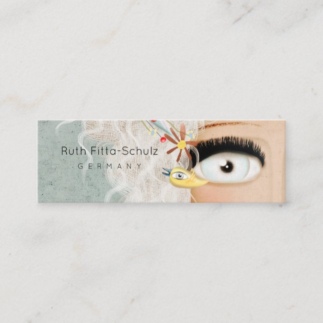TARJETAS DE NEGOCIO EYELASHES (Anverso)