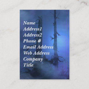 Tarjetas de Negocio Forest Mists