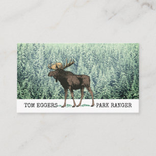 Tarjetas De Negocio Moose Y Treger Ranger