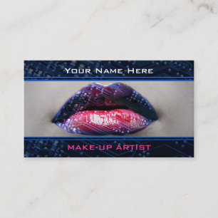 Tarjetas De Negocio Para Artistas De MakeUp