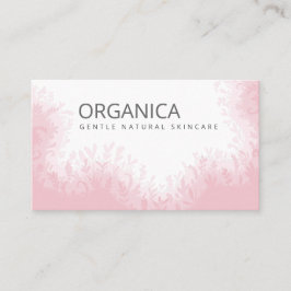 Tarjetas De Negocio Para Atención De La Piel Natur