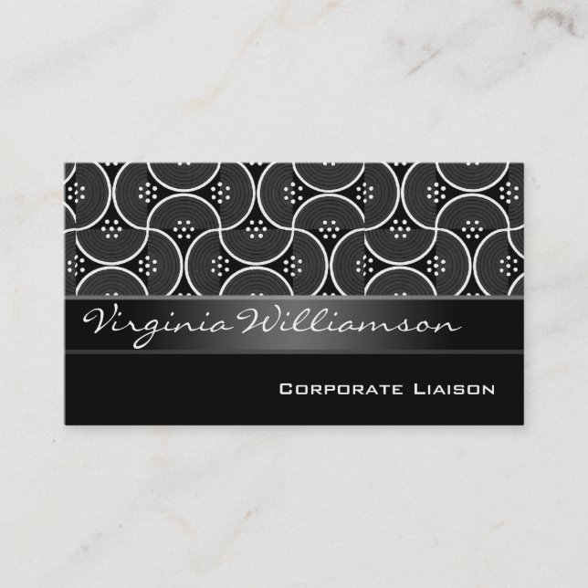 Tarjetas de Negocio Personalizadas Modernas (Anverso)