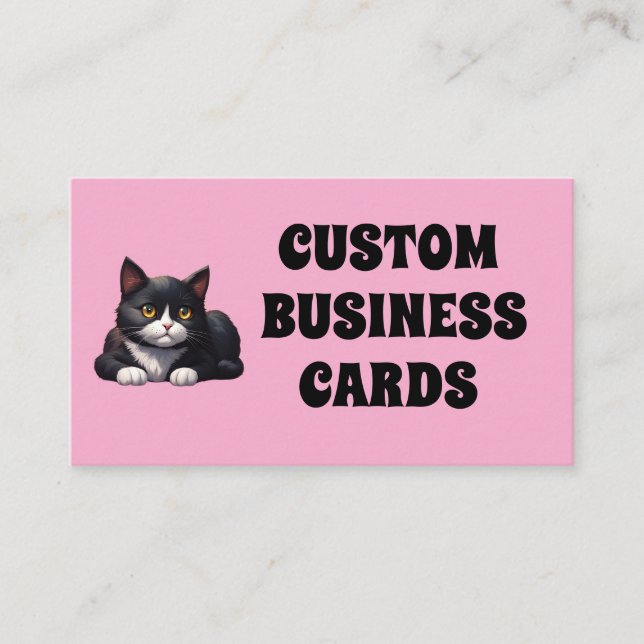 TARJETAS DE NEGOCIOS CON LOGO PERSONALIZADO (Anverso)