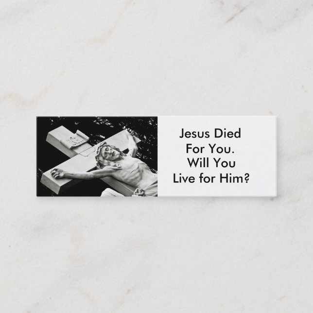 Tarjetas de negocios cristianas (Anverso)
