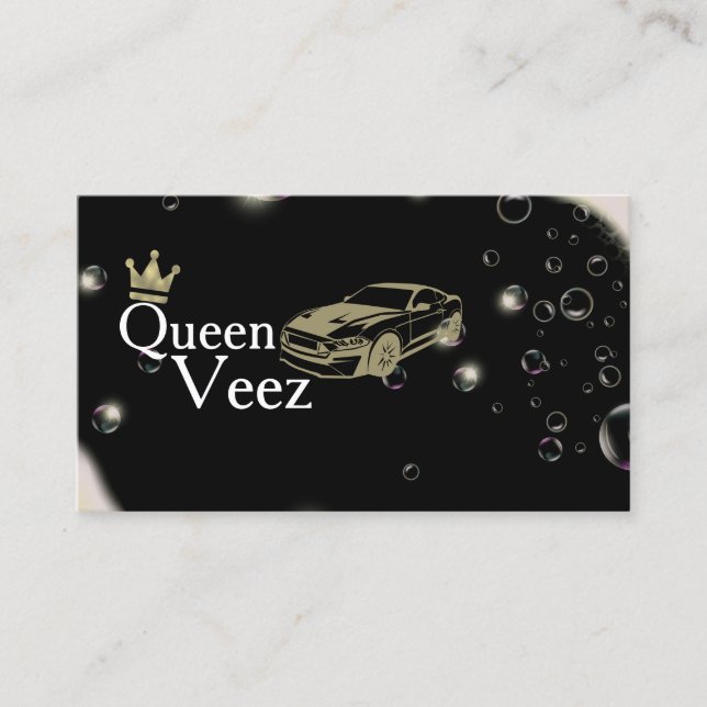 Tarjetas de negocios de automóviles (Anverso)