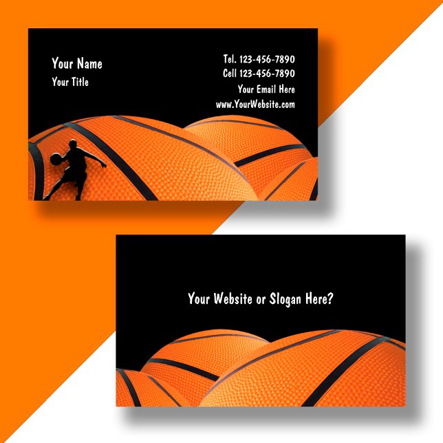 Tarjetas de Negocios de Baloncesto (Subido por el creador)