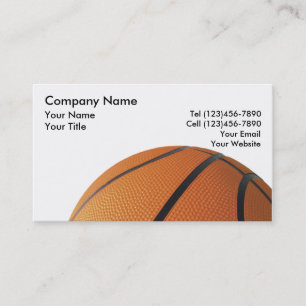 Tarjetas de Negocios de Baloncesto