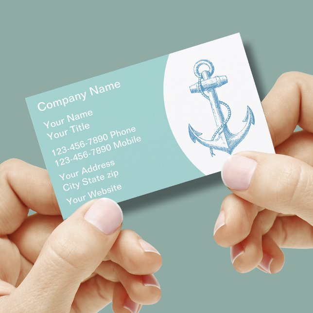 Tarjetas de Negocios de Barcos (Subido por el creador)