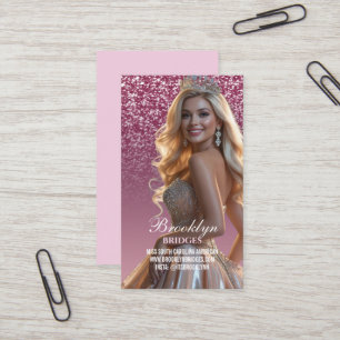 Tarjetas de Negocios de Concurso Berry Sparkle Fot