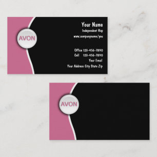 Tarjetas de negocios de cosméticos