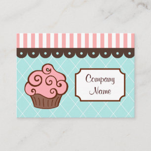 Tarjetas de Negocios de Cupcake