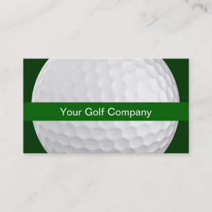 Tarjetas de Negocios de Golf