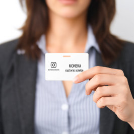Tarjetas de Negocios de Instagram | Tu nombre de I