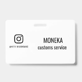 Tarjetas de Negocios de Instagram | Tu nombre de I