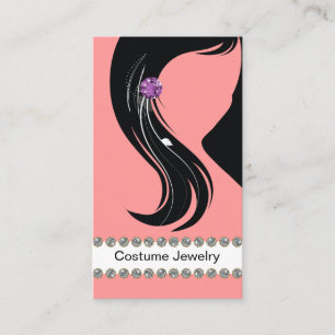 Tarjetas de Negocios de Joyería de Fantasía