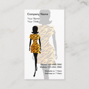 Tarjetas de Negocios de Moda
