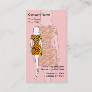 Tarjetas de Negocios de Moda