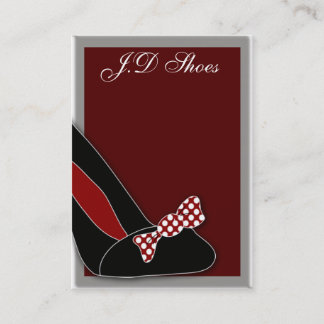 tarjetas de negocios de moda de los puntos de polk