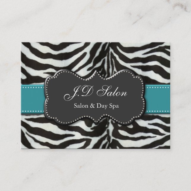 tarjetas de negocios de moda de Salon (Anverso)
