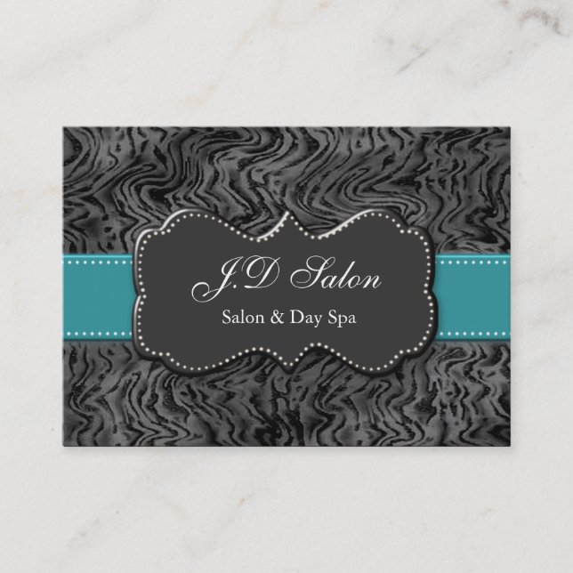 tarjetas de negocios de moda de Salon (Anverso)