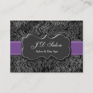 tarjetas de negocios de moda de Salon