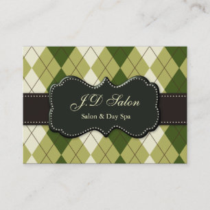 tarjetas de negocios de moda de Salon
