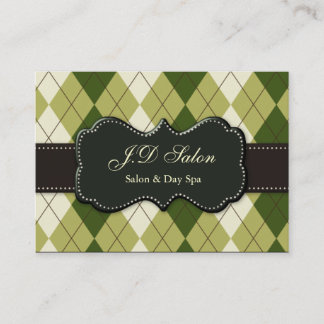 tarjetas de negocios de moda de Salon