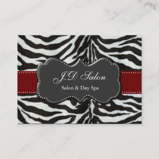 tarjetas de negocios de moda de Salon