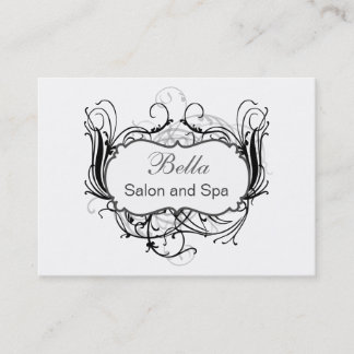 tarjetas de negocios de Moda en blanco y negro