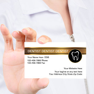 Tarjetas de negocios dentales
