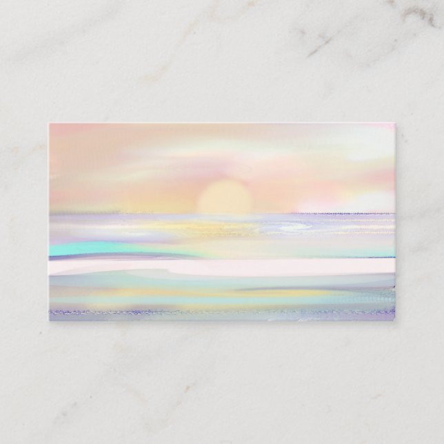 Tarjetas de negocios espirituales Lightworker Suns (Anverso)