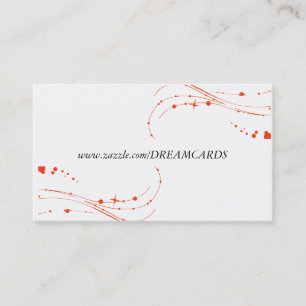 Tarjetas De Negocios Modernas De Diseño De Swirl