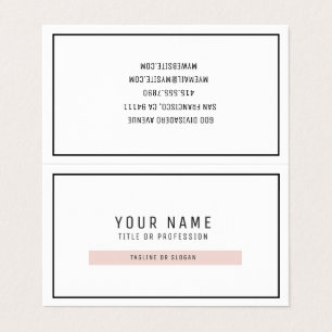 Tarjetas de negocios modernas, simples, en pasto,