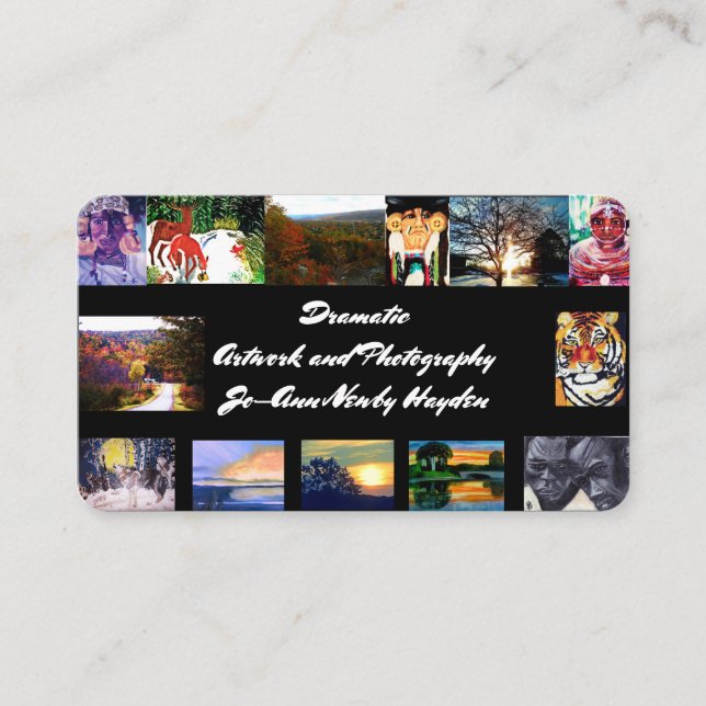 TARJETAS DE NEGOCIOS PERSONALES (Anverso)