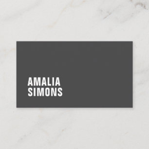 Tarjetas de Negra Minimalista