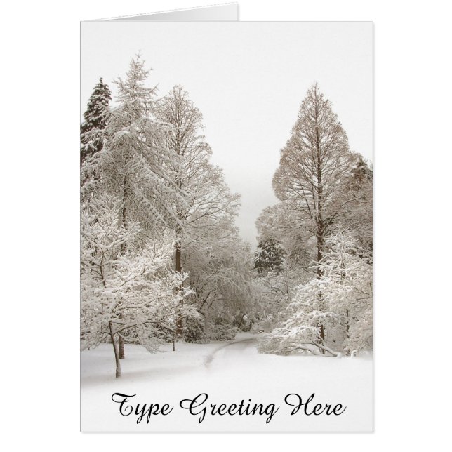 Tarjetas de nieve de Vancouver Personalizado Canad (Frente)